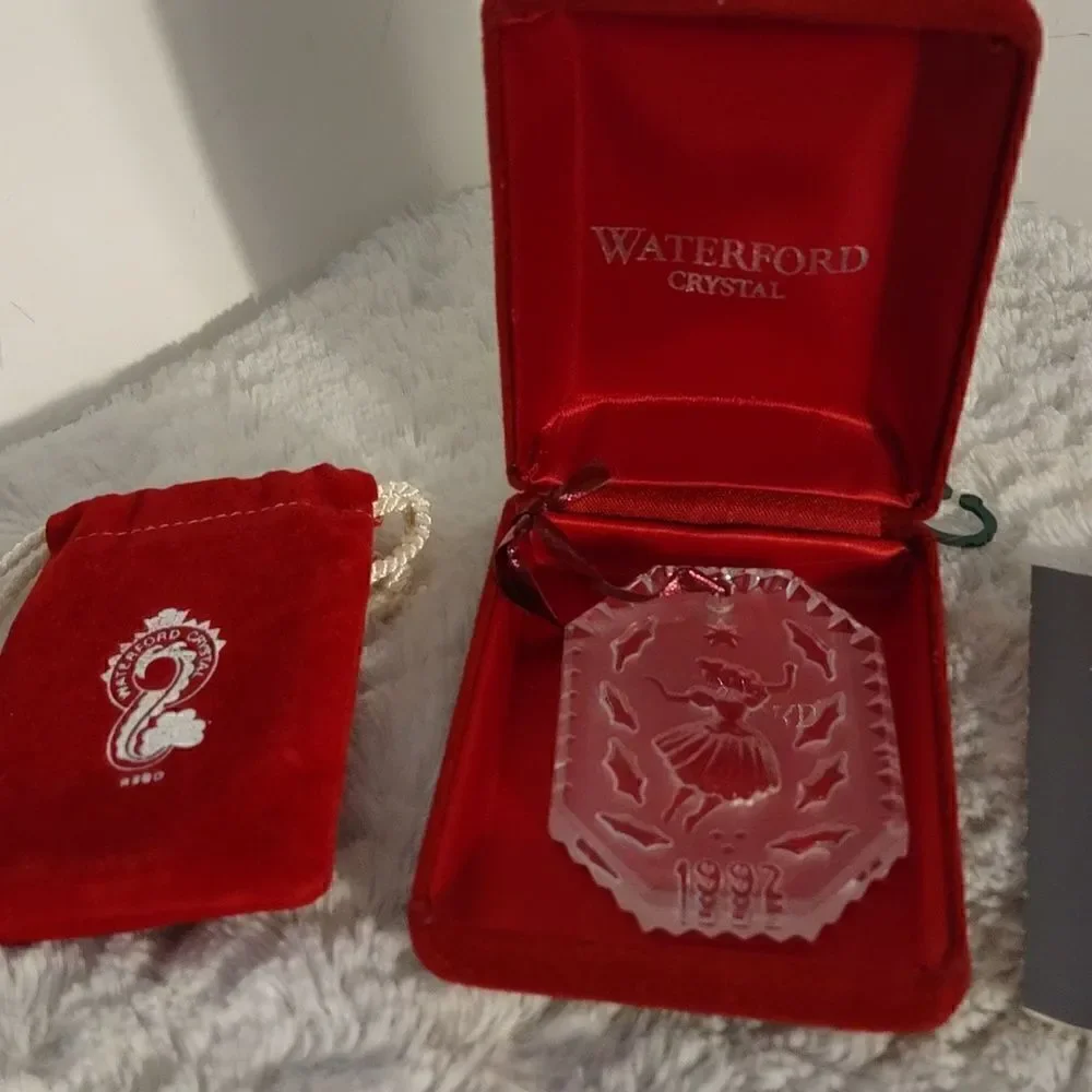 Vtg Waterford Crystal 12 Days of Christmas 